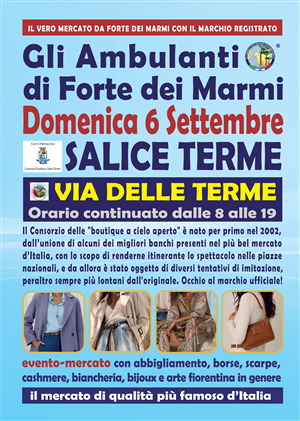 Consorzio de Gli Ambulanti di Forte dei Marmi