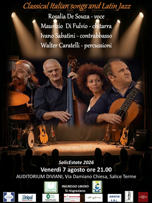 Classical Italian songs and Latin Jazz