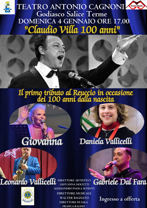 "Claudio Villa 100 anni"